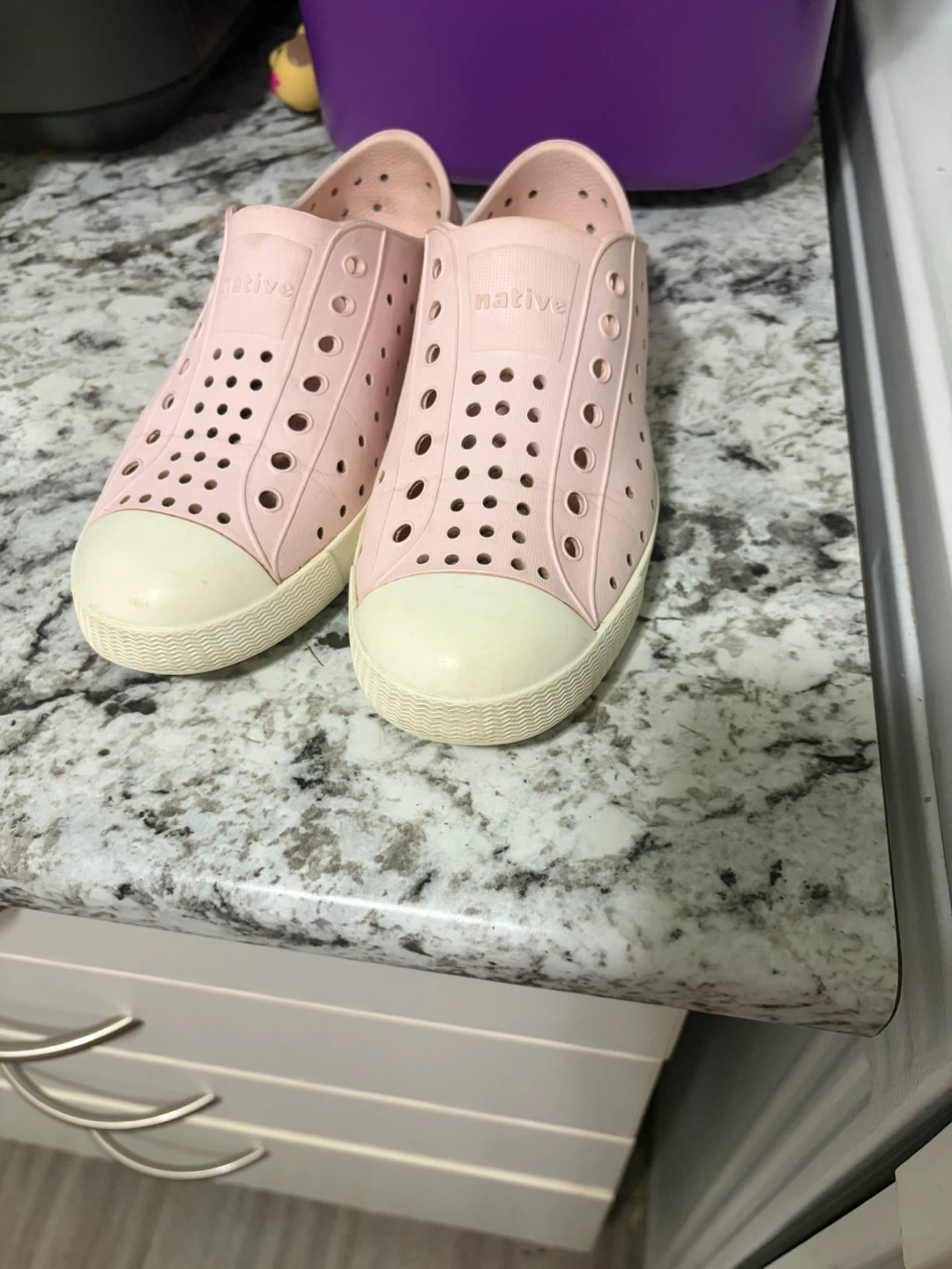 Native Girls Pink Water Shoes