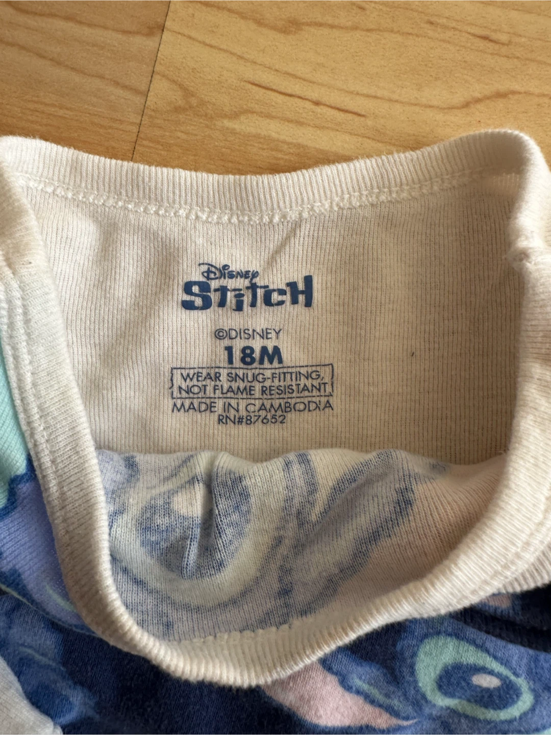 Disney Stitch baby pyjama set of 2 - 18M - photo 2