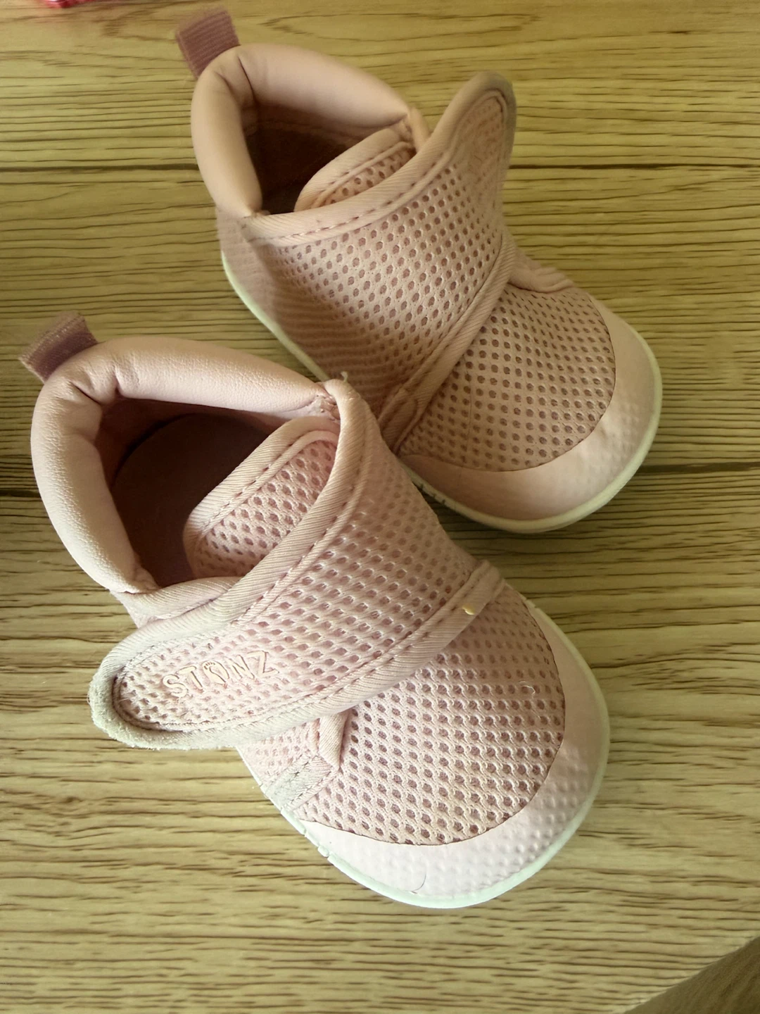 Stonz Pink Baby Shoes
