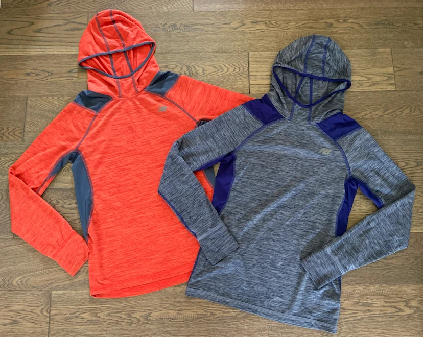 EUC: Set of 2 New Balance Athletic Hoodies 10-12 yrs
