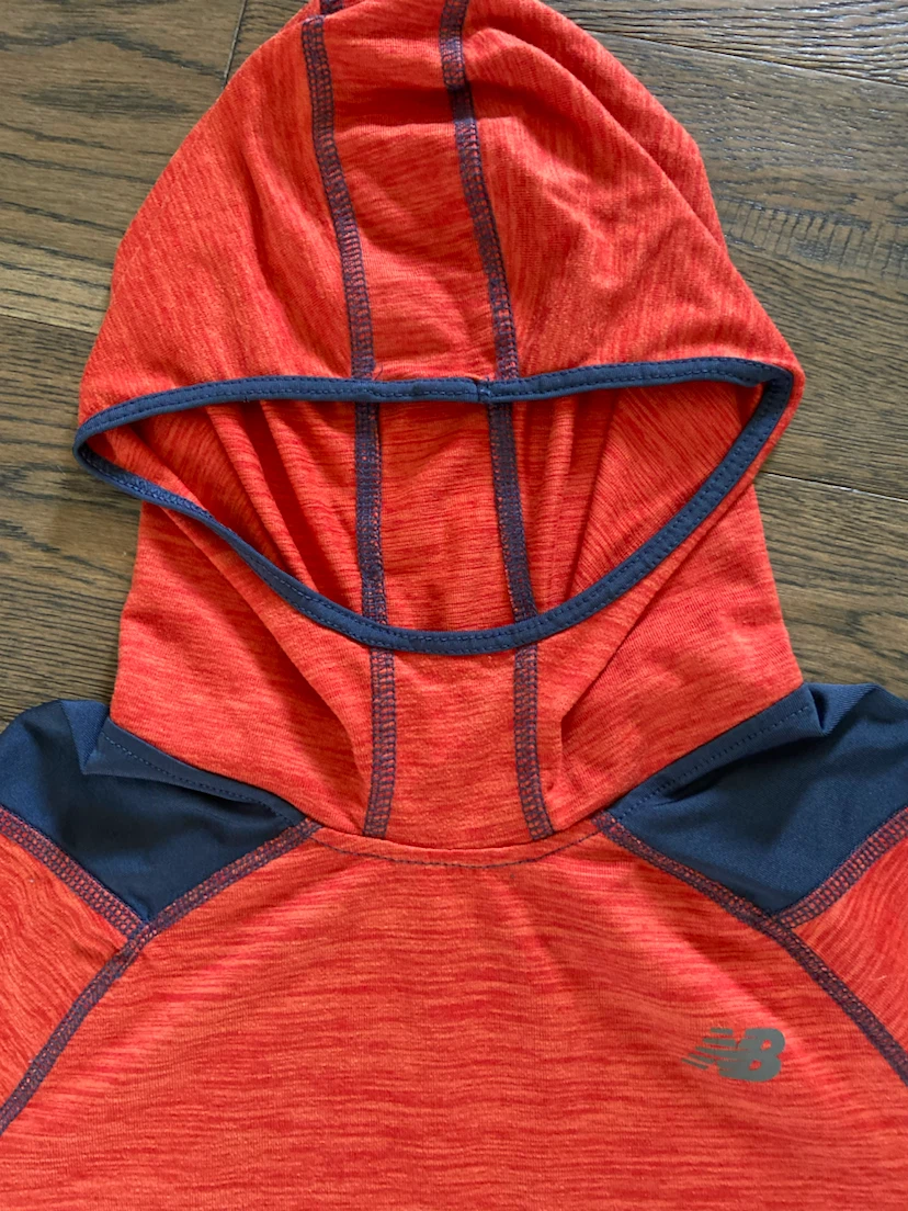 EUC: Set of 2 New Balance Athletic Hoodies 10-12 yrs - photo 3