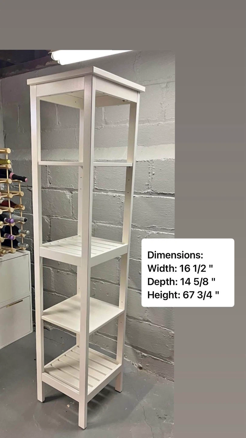 IKEA HEMNES White Shelf Unit