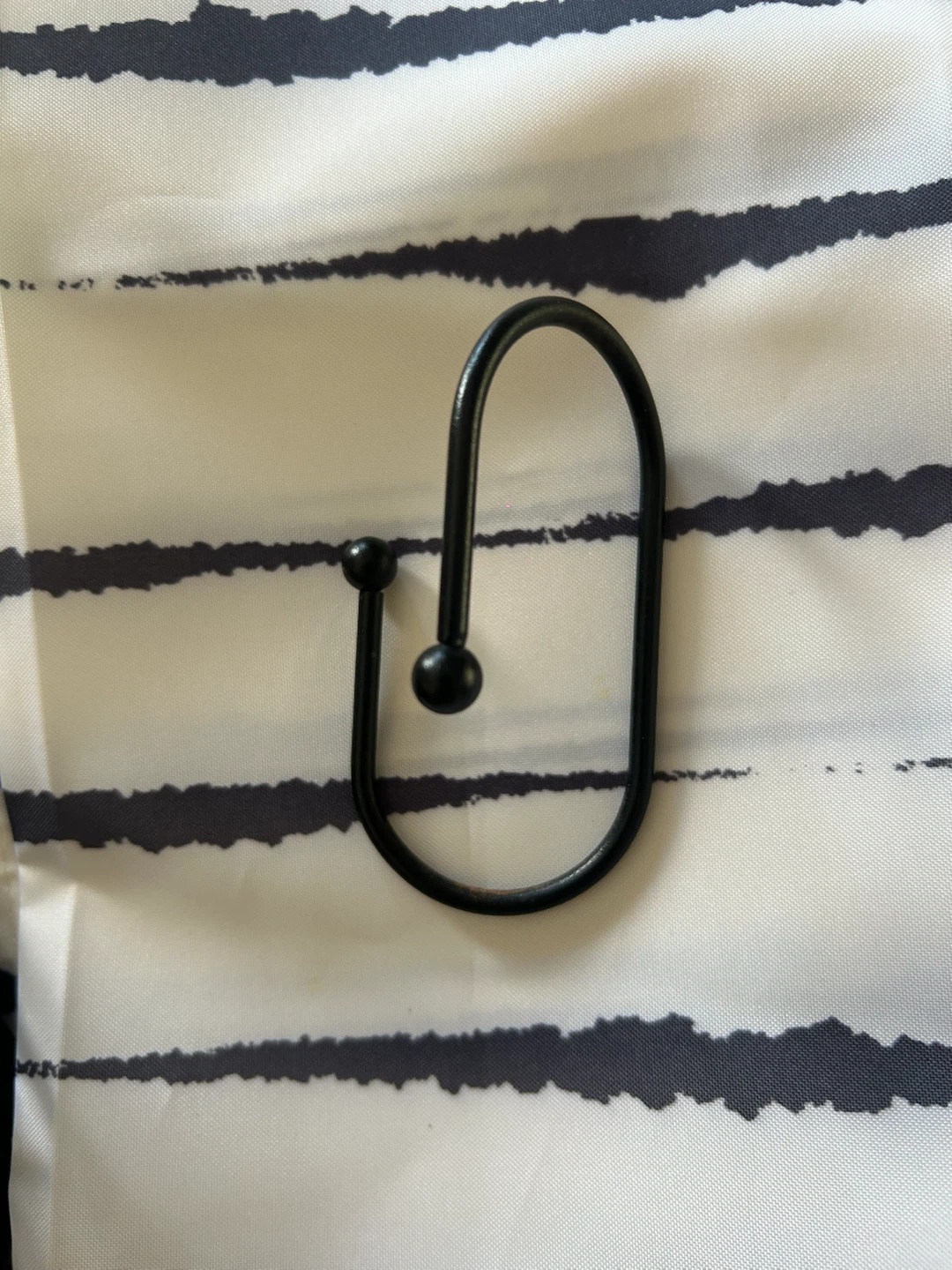 Two Shower Curtains & Hooks - photo 2