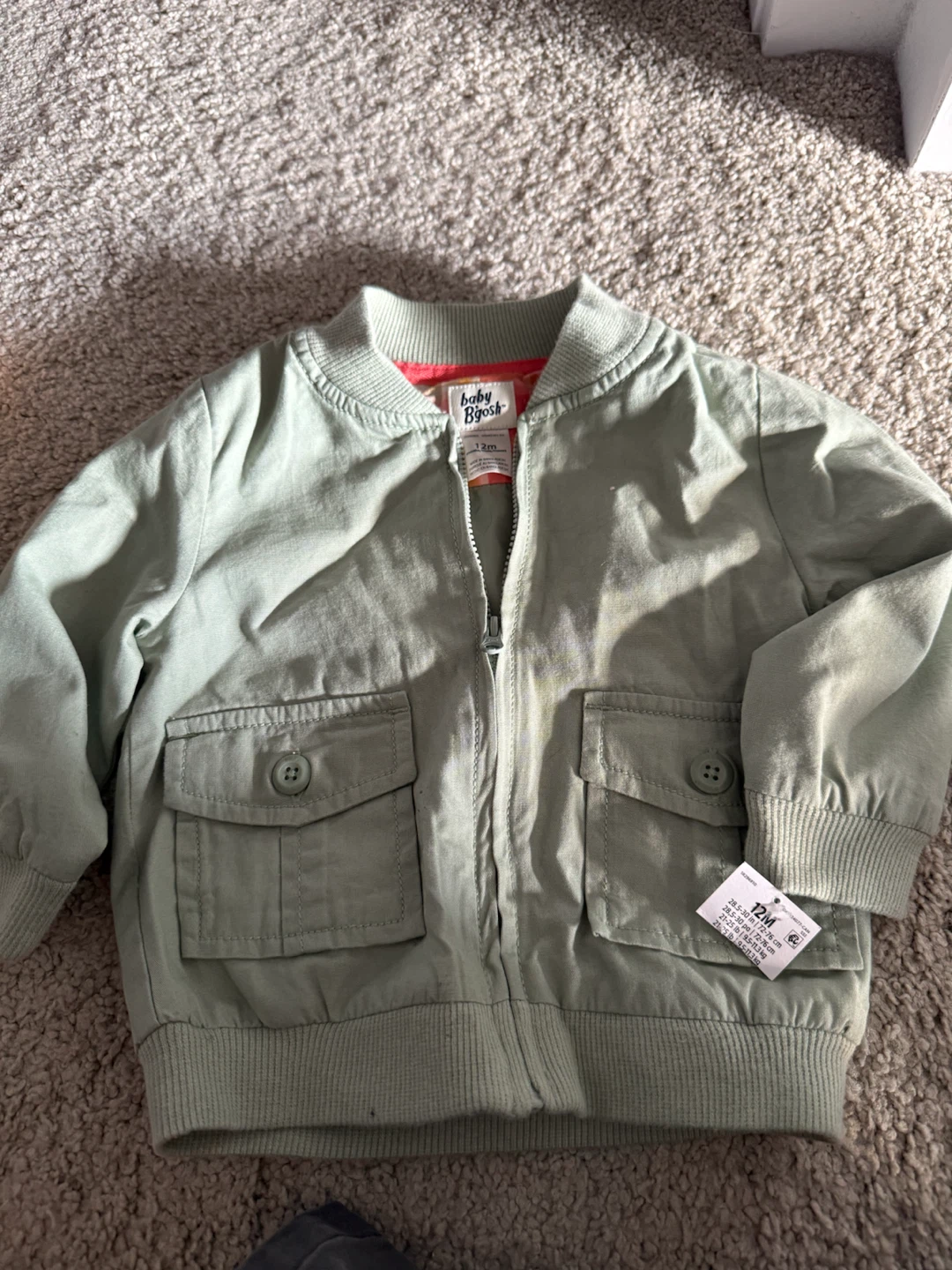 Baby B'gosh Bomber Jacket - 12M
