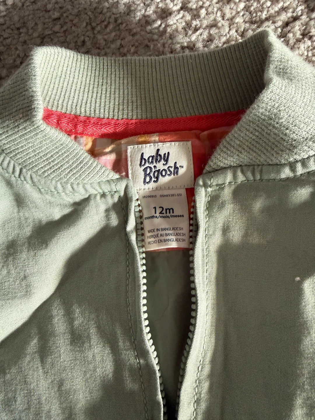 Baby B'gosh Bomber Jacket - 12M - photo 2