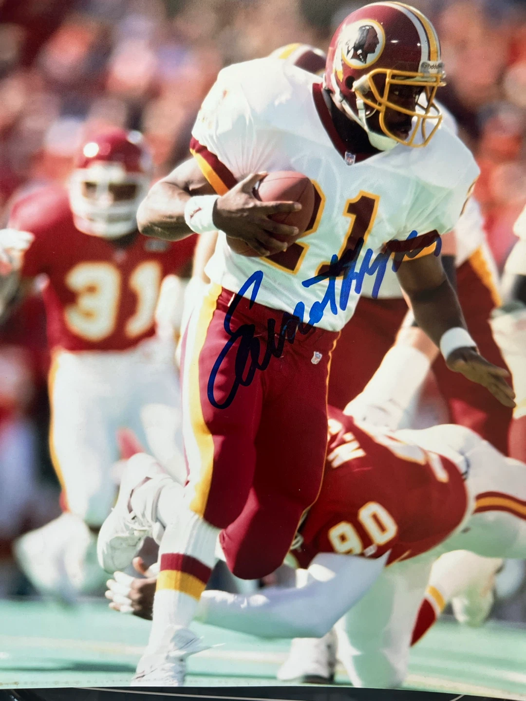 Earnest Byner Autographed Washington Redskins Photo - photo 2