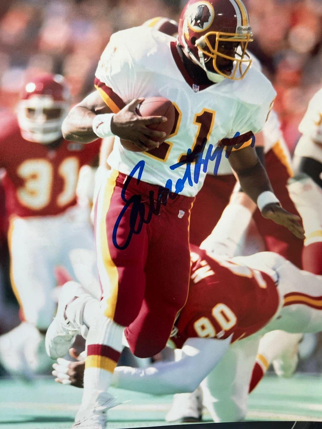 Earnest Byner Autographed Washington Redskins Photo - photo 3