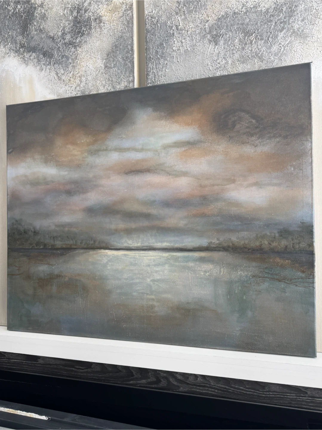 Large Original Abstract Landscape Painting - photo 2