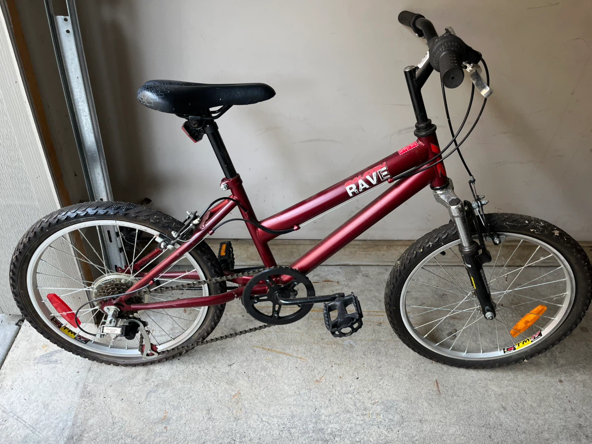 Red Rave Bicycle