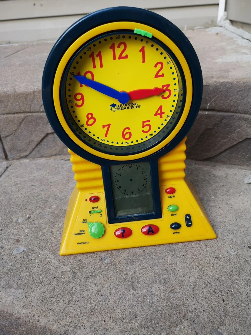 Learning Resources Teaching Time Clock