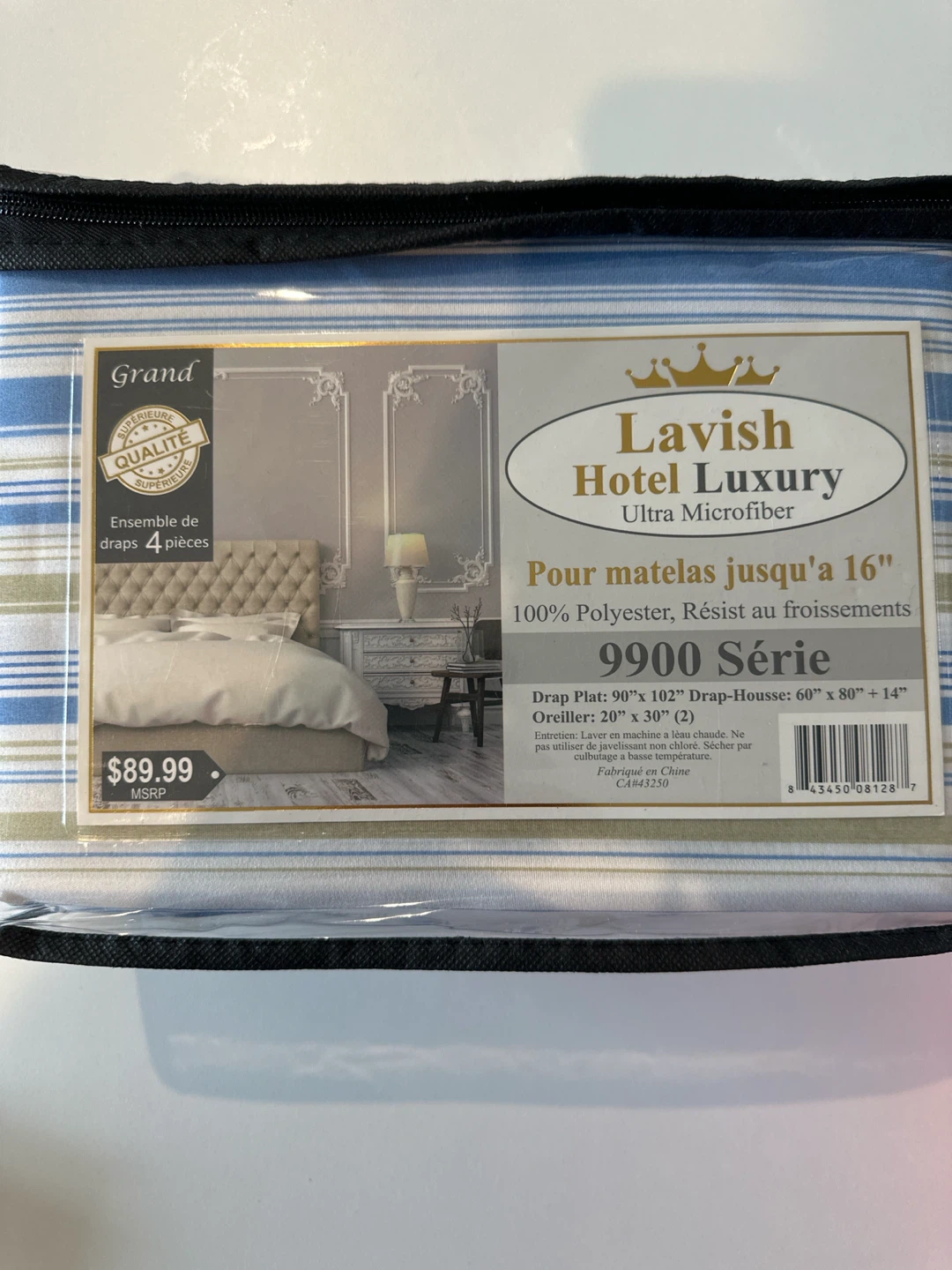 Lavish Hotel Luxury Ultra Microfiber 4-Piece Sheet Set - photo 2