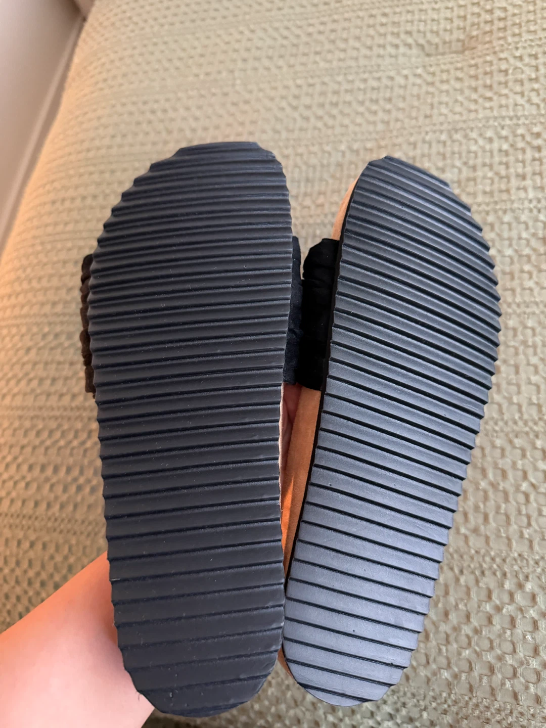 Graceland Black Chain Slide Sandals Size 38 - photo 3