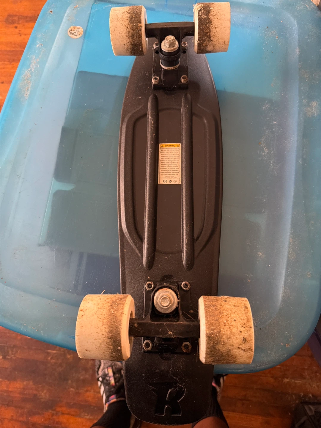 Rugged Racers Black Skateboard