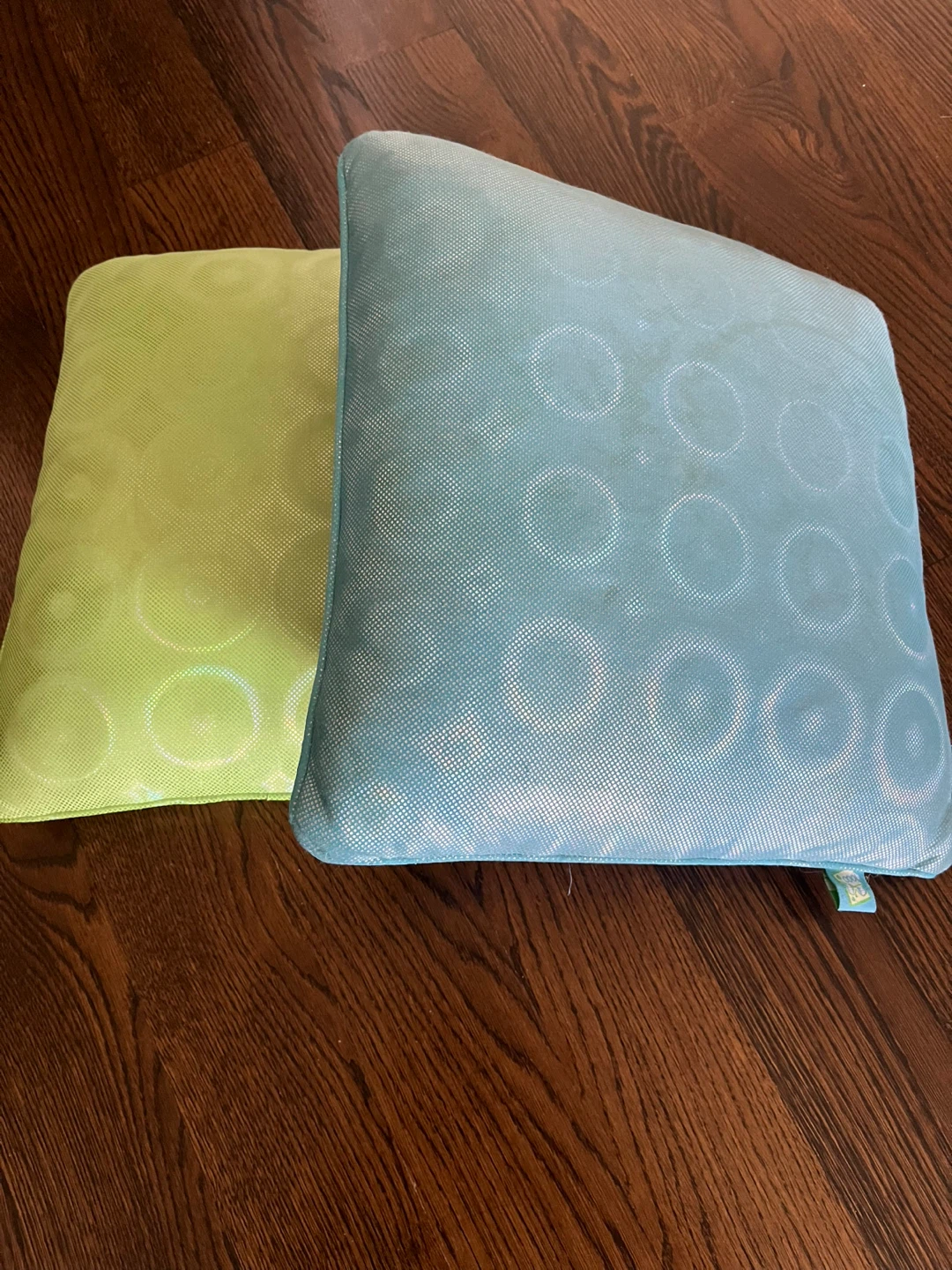 Two Decorative Pillows - Blue & Green - photo 2