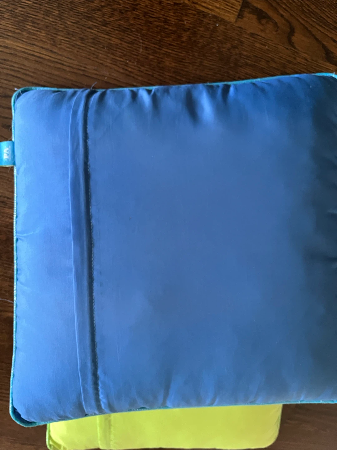 Two Decorative Pillows - Blue & Green - photo 3
