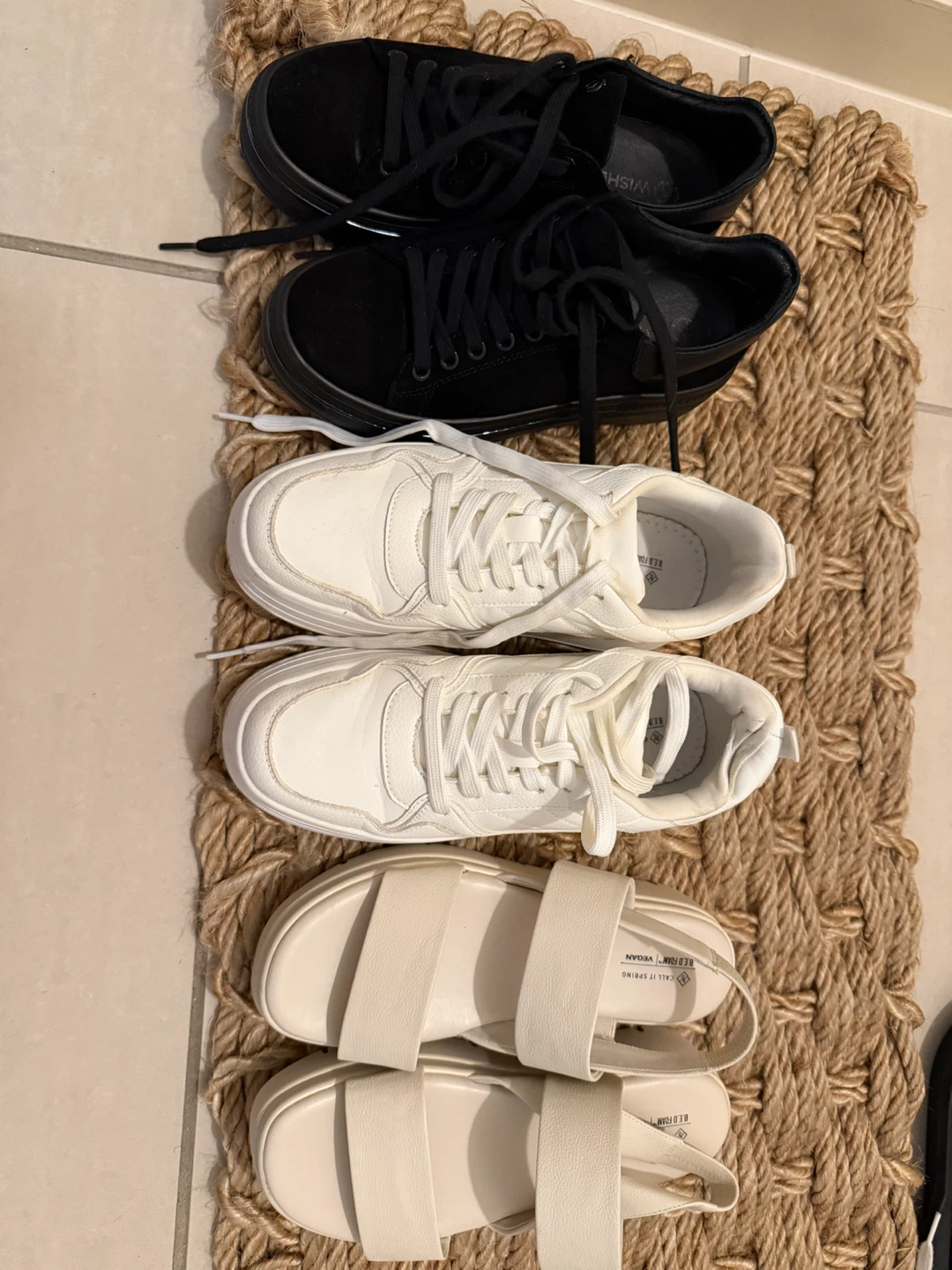 3 Pairs of Women’s Shoes – Size 7.5 – $40 for All