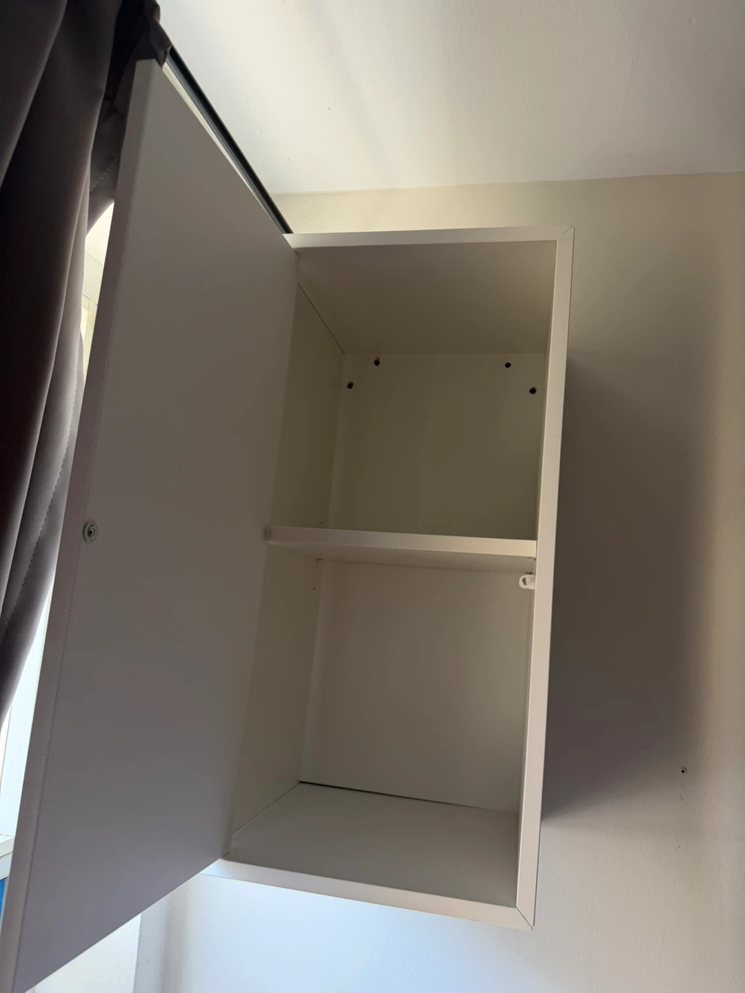 White Wall Cabinet Storage - photo 2