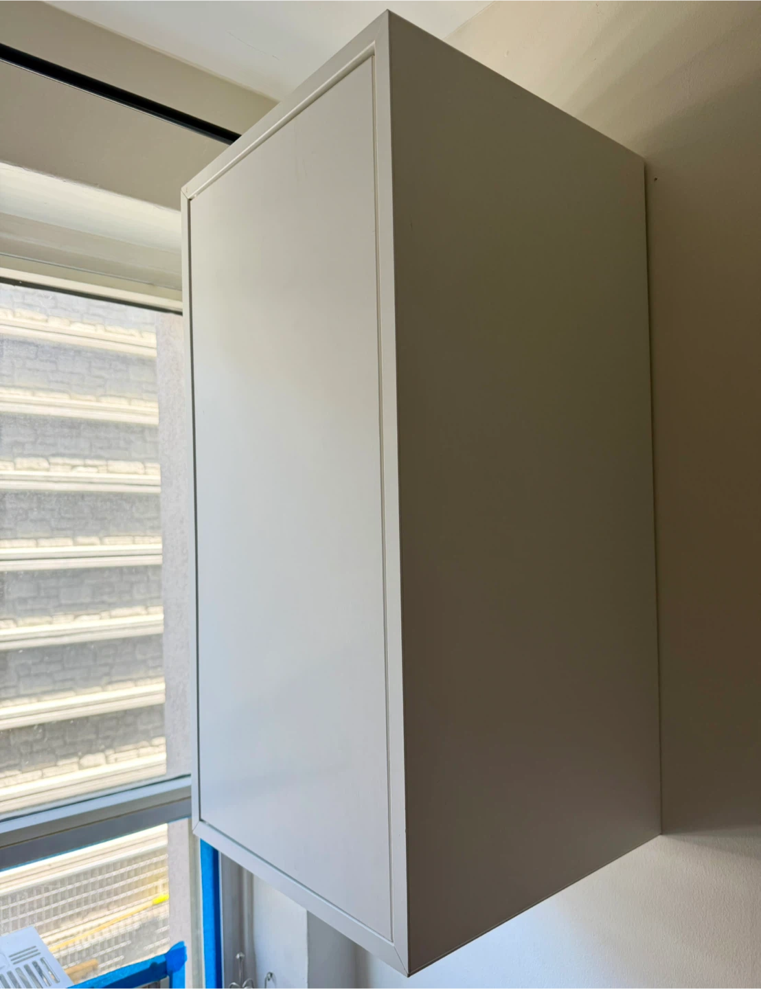 White Wall Cabinet Storage - photo 4