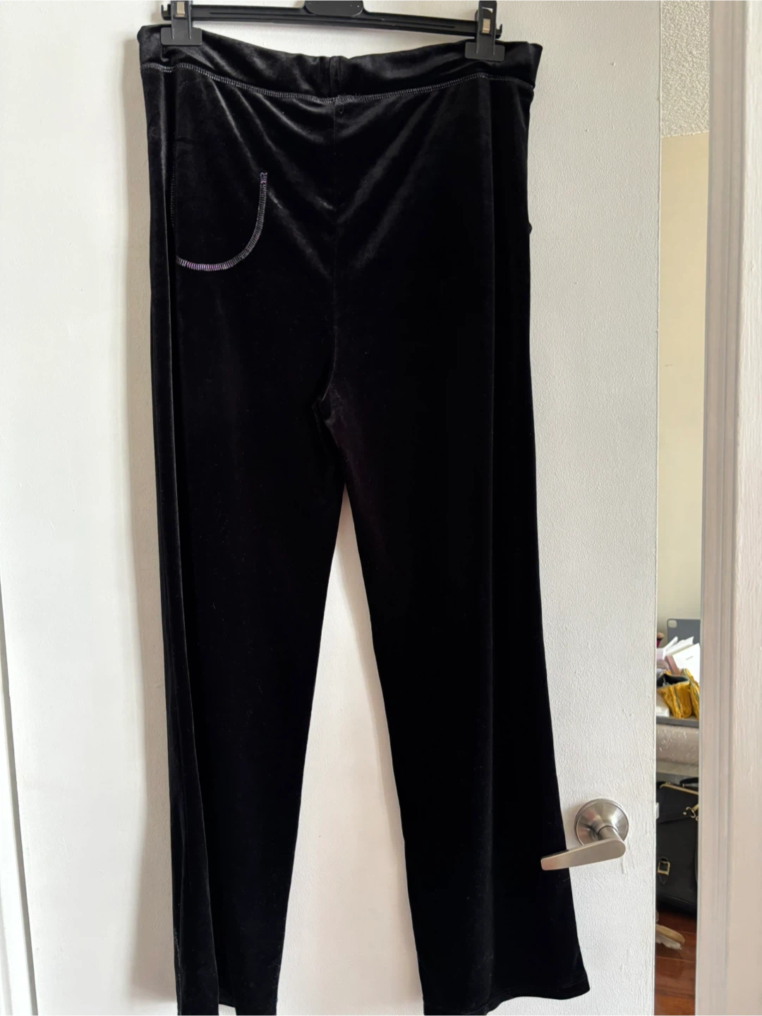 Black  velvet tracksuit - photo 4