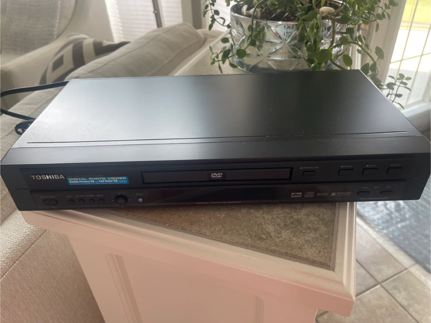 Toshiba SD-3800KC DVD Video Player