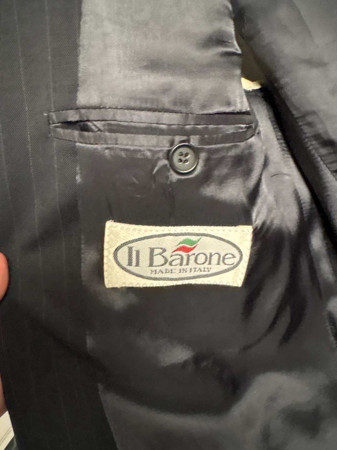 Il Barone pinstripe double breasted blazer - photo 2