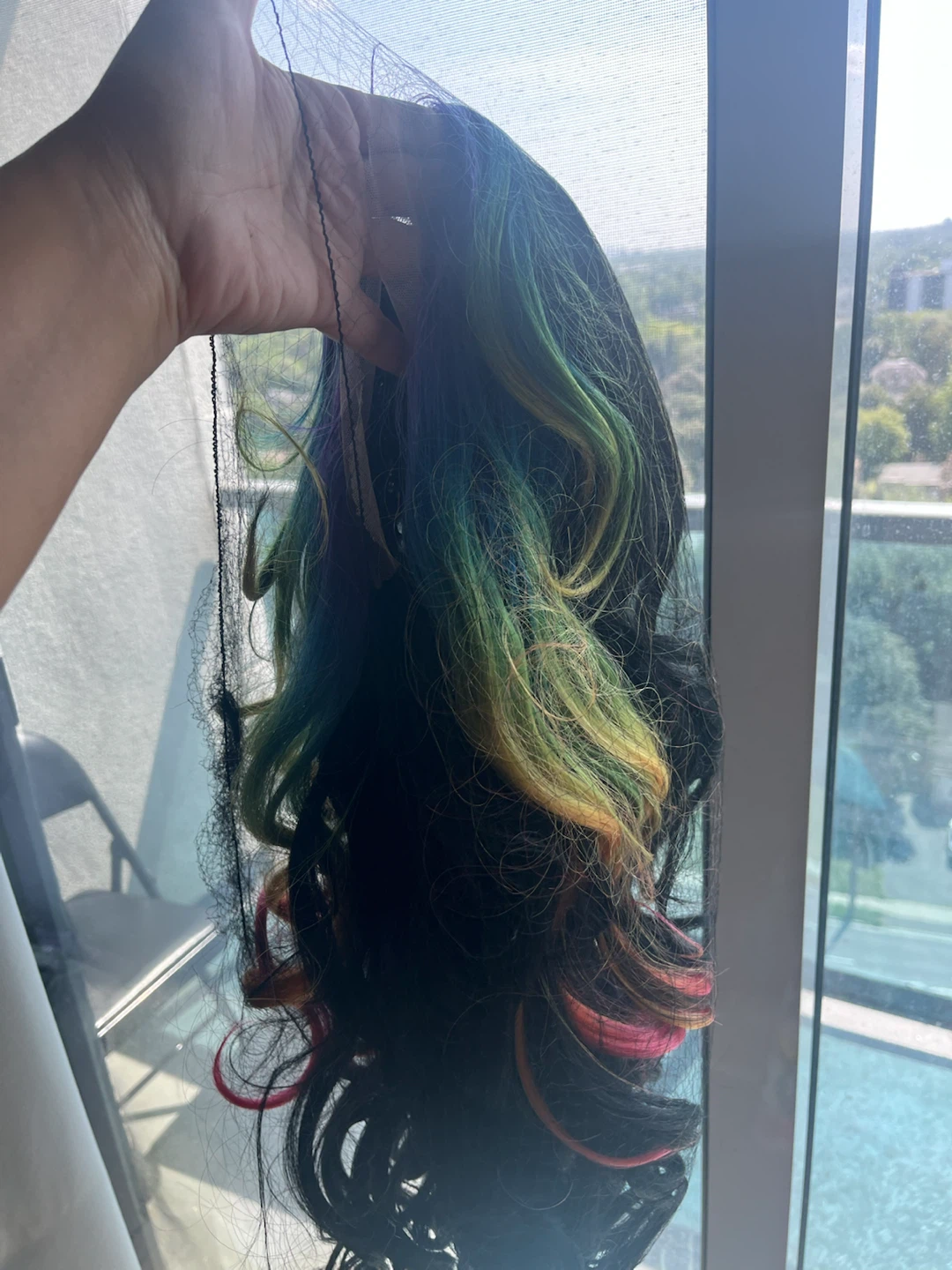 Long beautiful wavy Accent Wig - photo 2