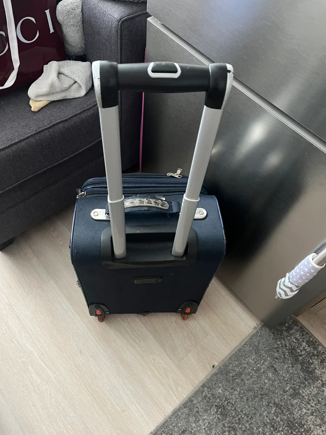 Blue Rolling Suitcase 20.5”haha 10” 14” - photo 5