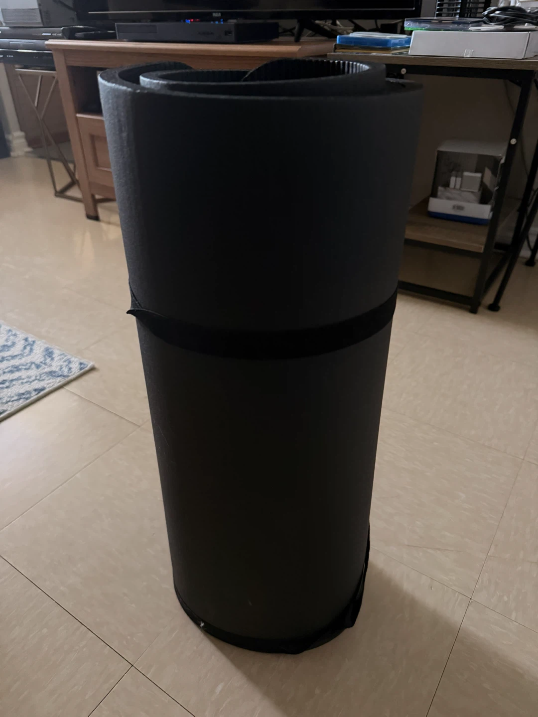 Black Yoga Mat