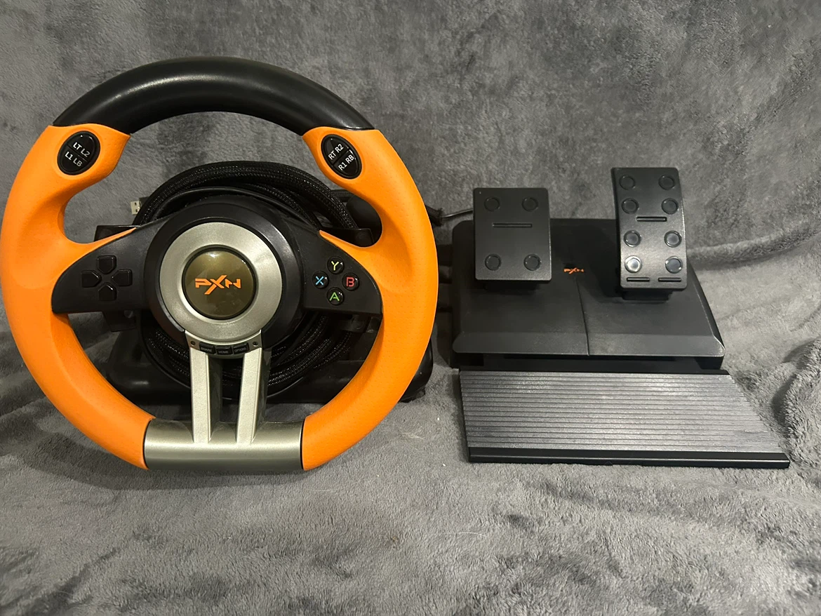 PXN Gaming Steering Wheel and Pedals