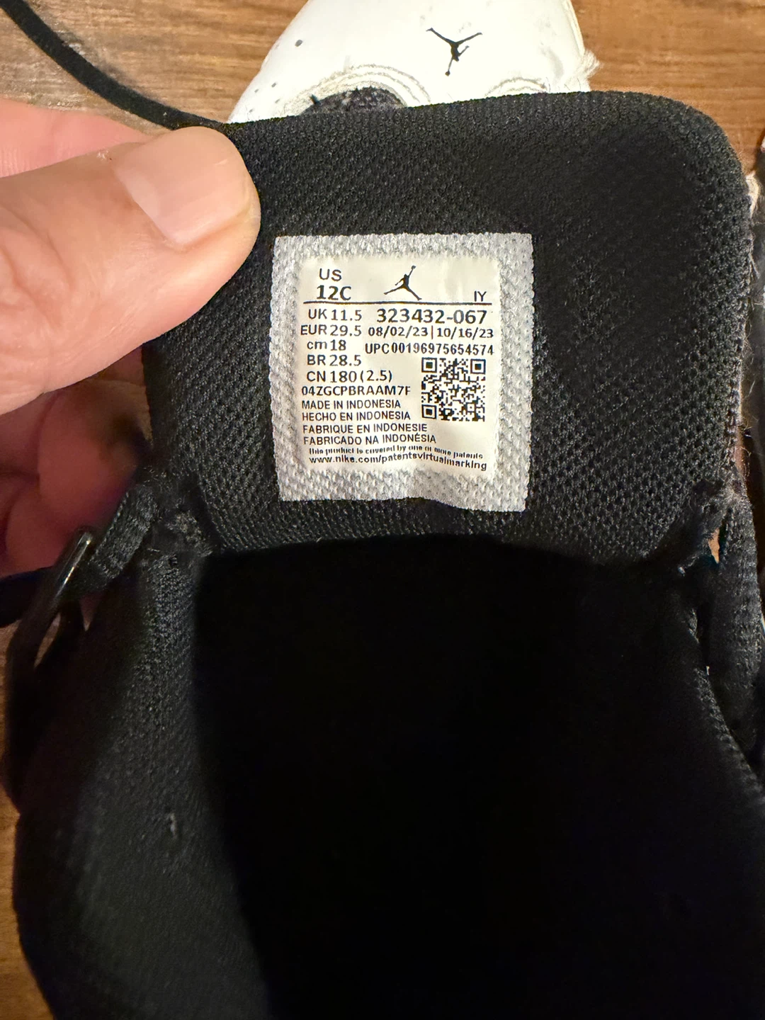 Jordan 6 Rings Kids Shoes Size 12C - photo 4