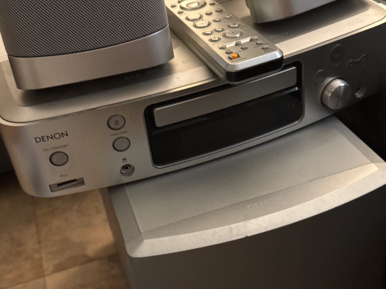 Denon Stereo System with Speakers and Subwoofer - photo 2