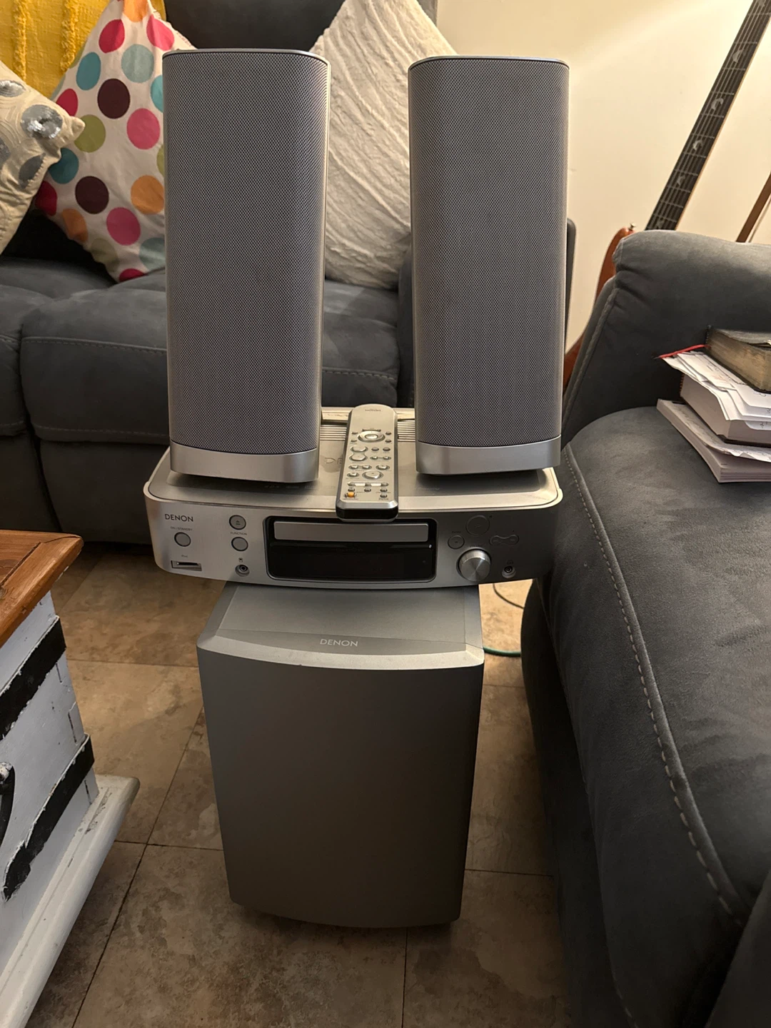Denon Stereo System with Speakers and Subwoofer - photo 3