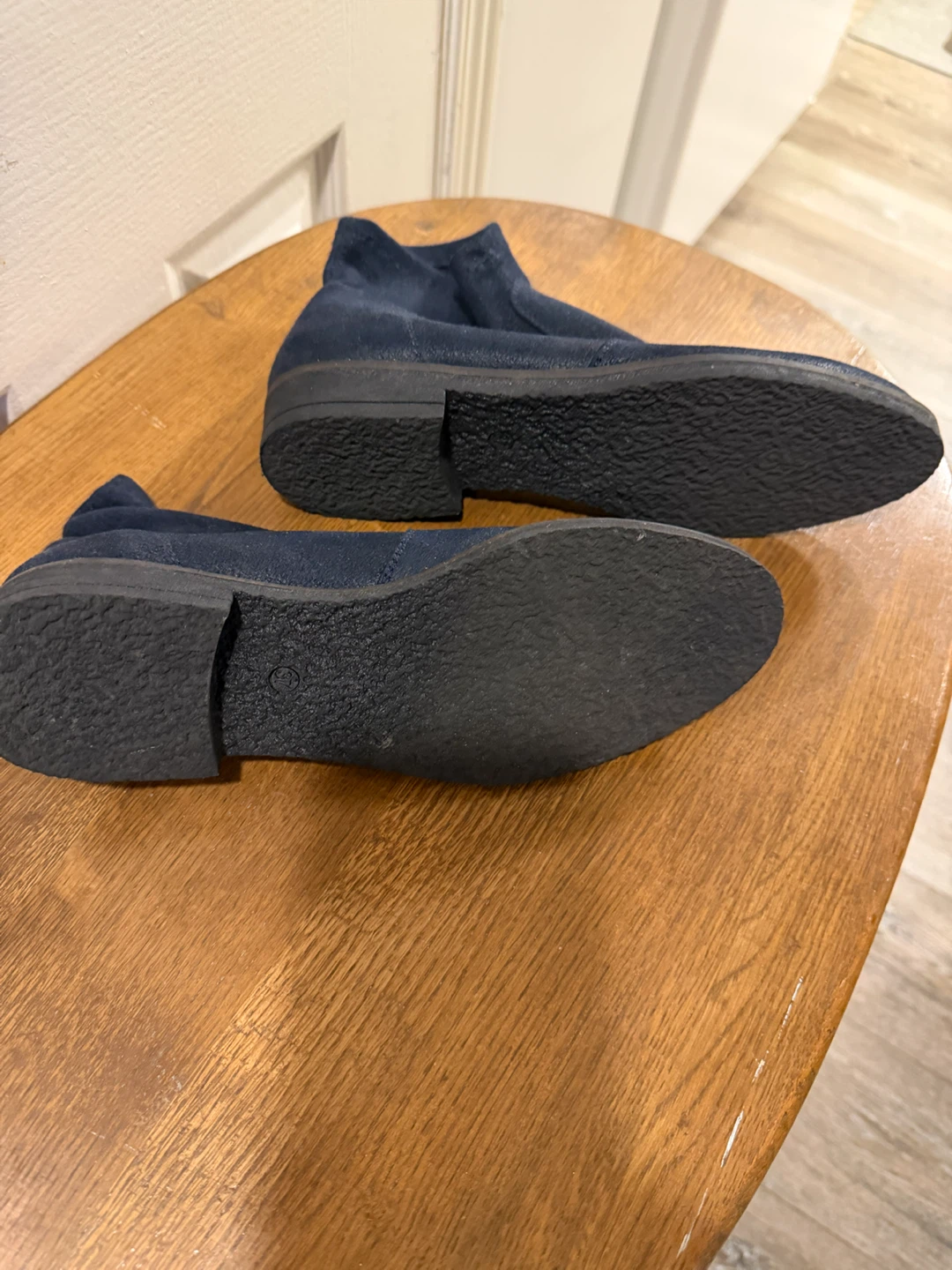 Navy Blue Ankle Boots - photo 4