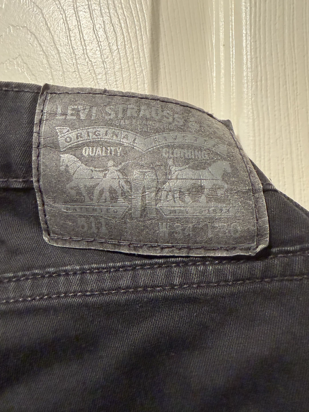 Levi's 511 Black Jeans - photo 3