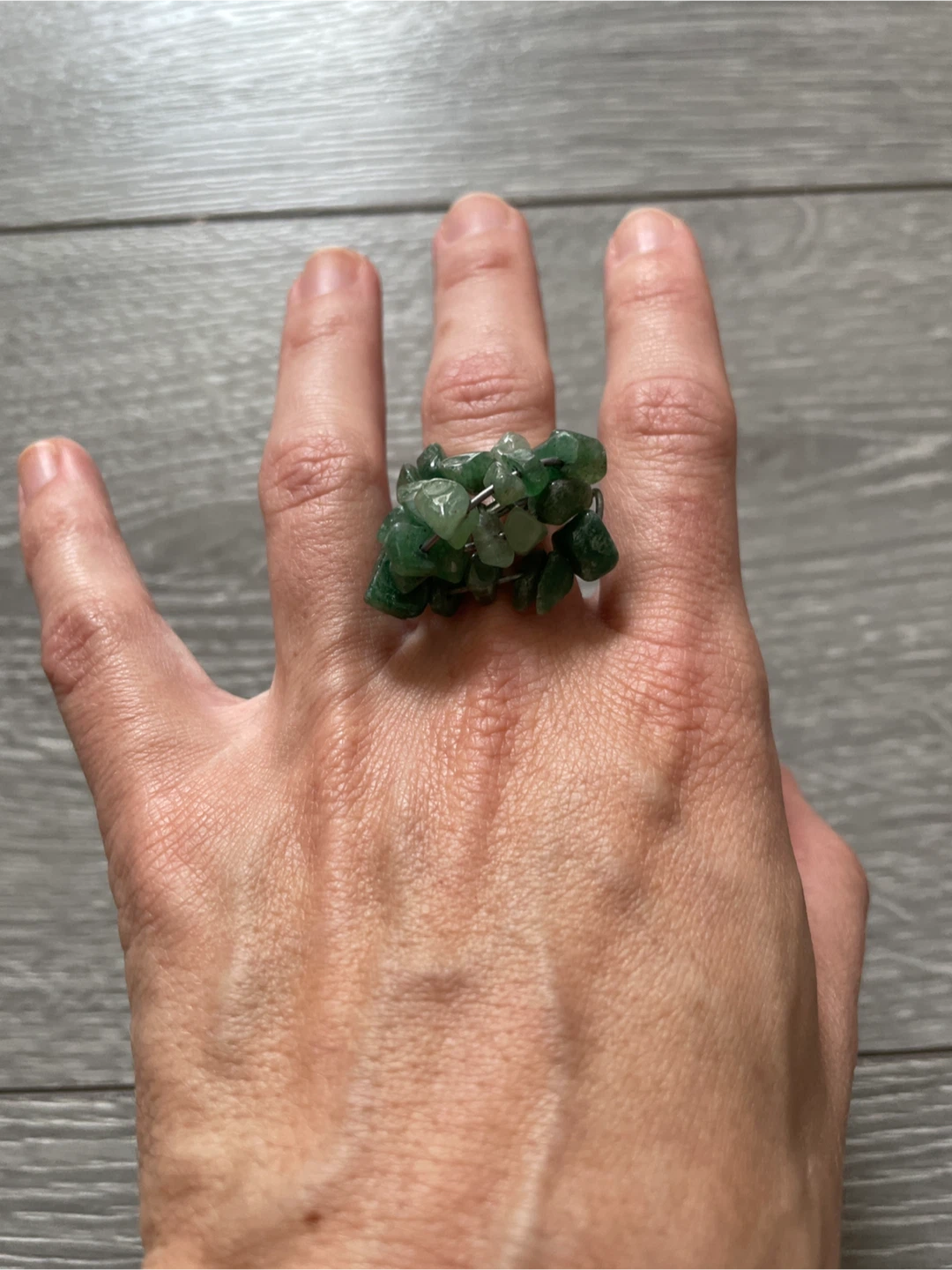 Adjustable Jade Ring