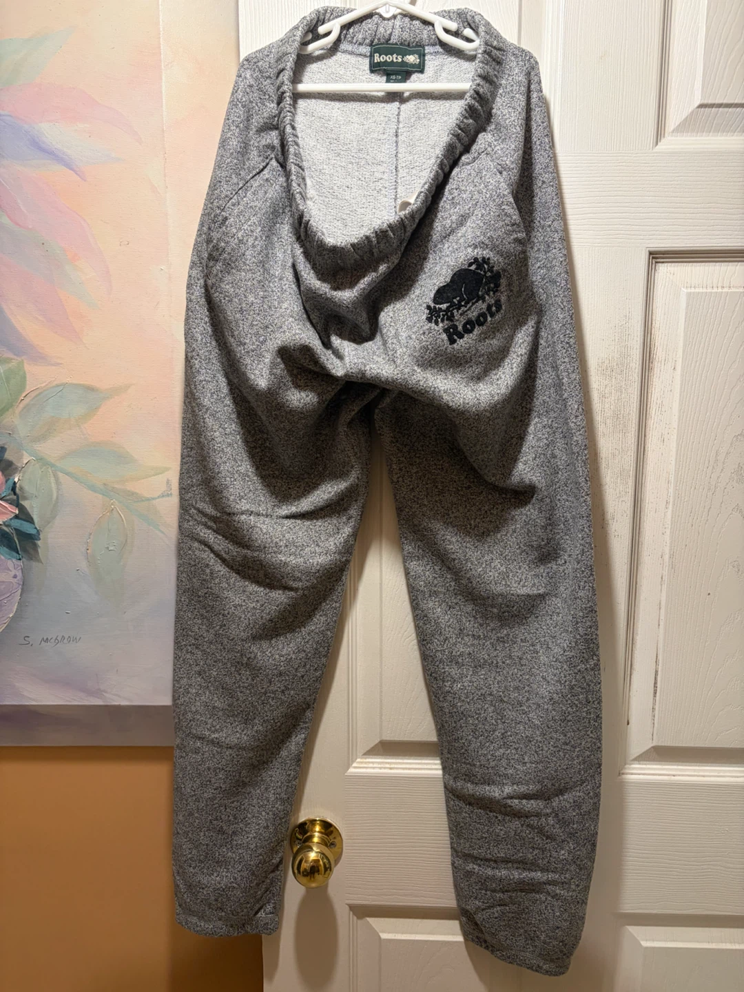 Roots Grey Sweatpants Size XS-TP