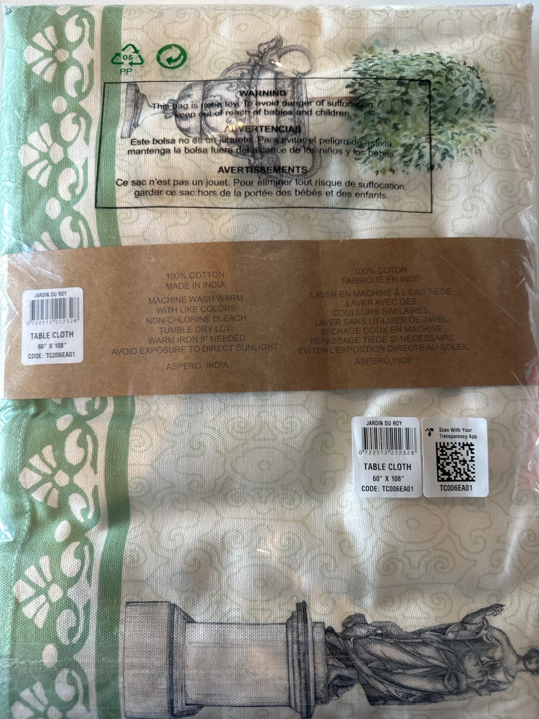 Maison d'Hermine Table Cloth 60" x 108" - photo 2