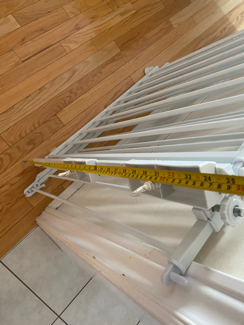 White Metal Baby Gate - photo 2