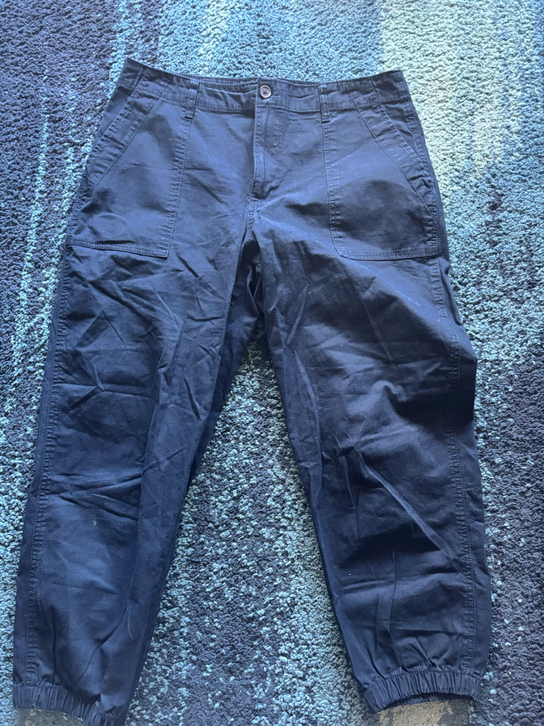 Navy Cargo Pants