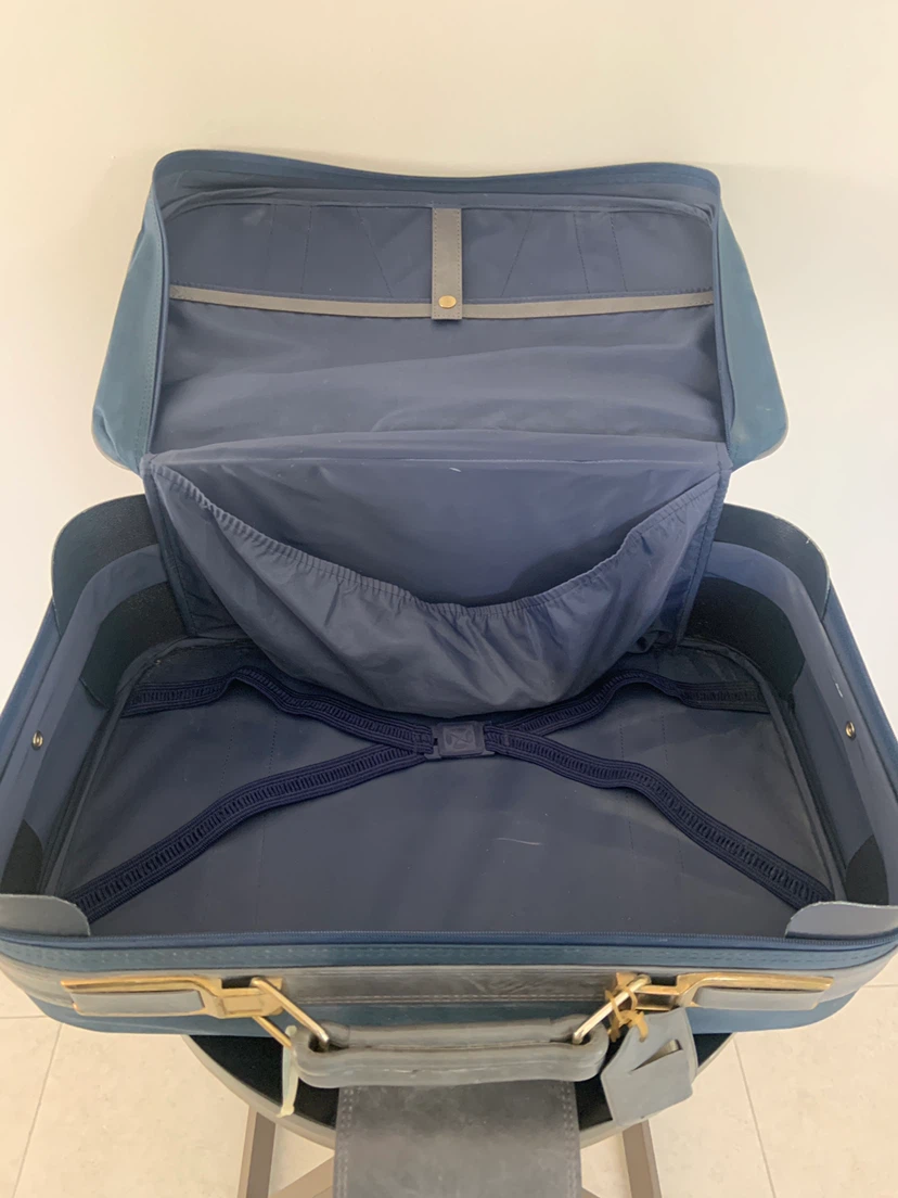 Impala vintage blue suitcase - photo 3