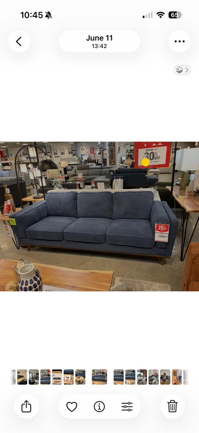 Grey Sectional Sofa - photo 4