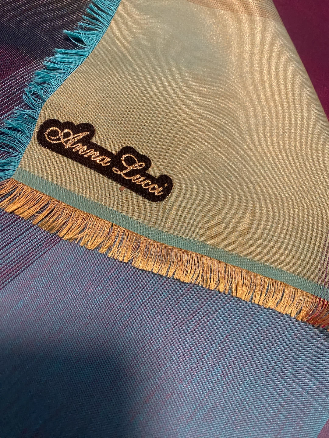 Anna Lucci Wide Square Scarf - photo 2