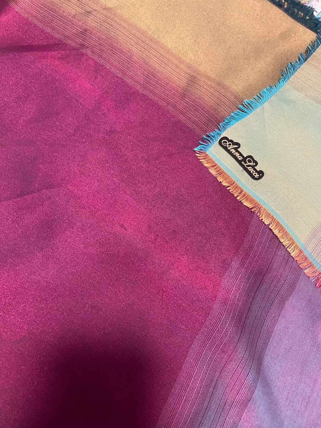Anna Lucci Wide Square Scarf - photo 4