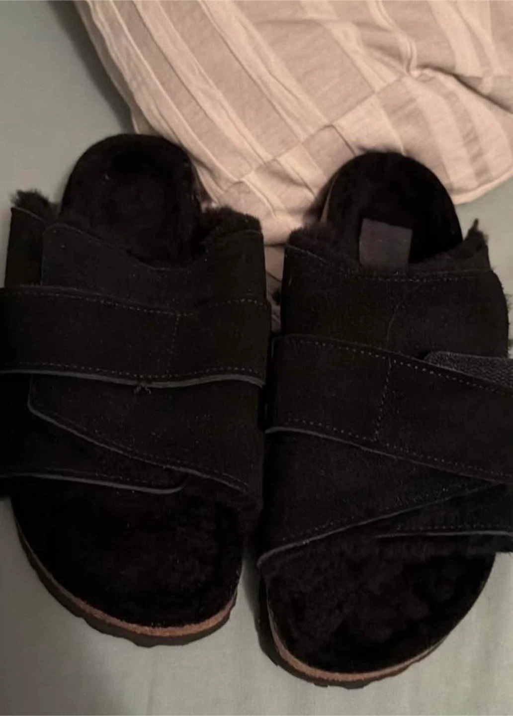 Women Kyoto shearing Birkenstock size 37 comes with box