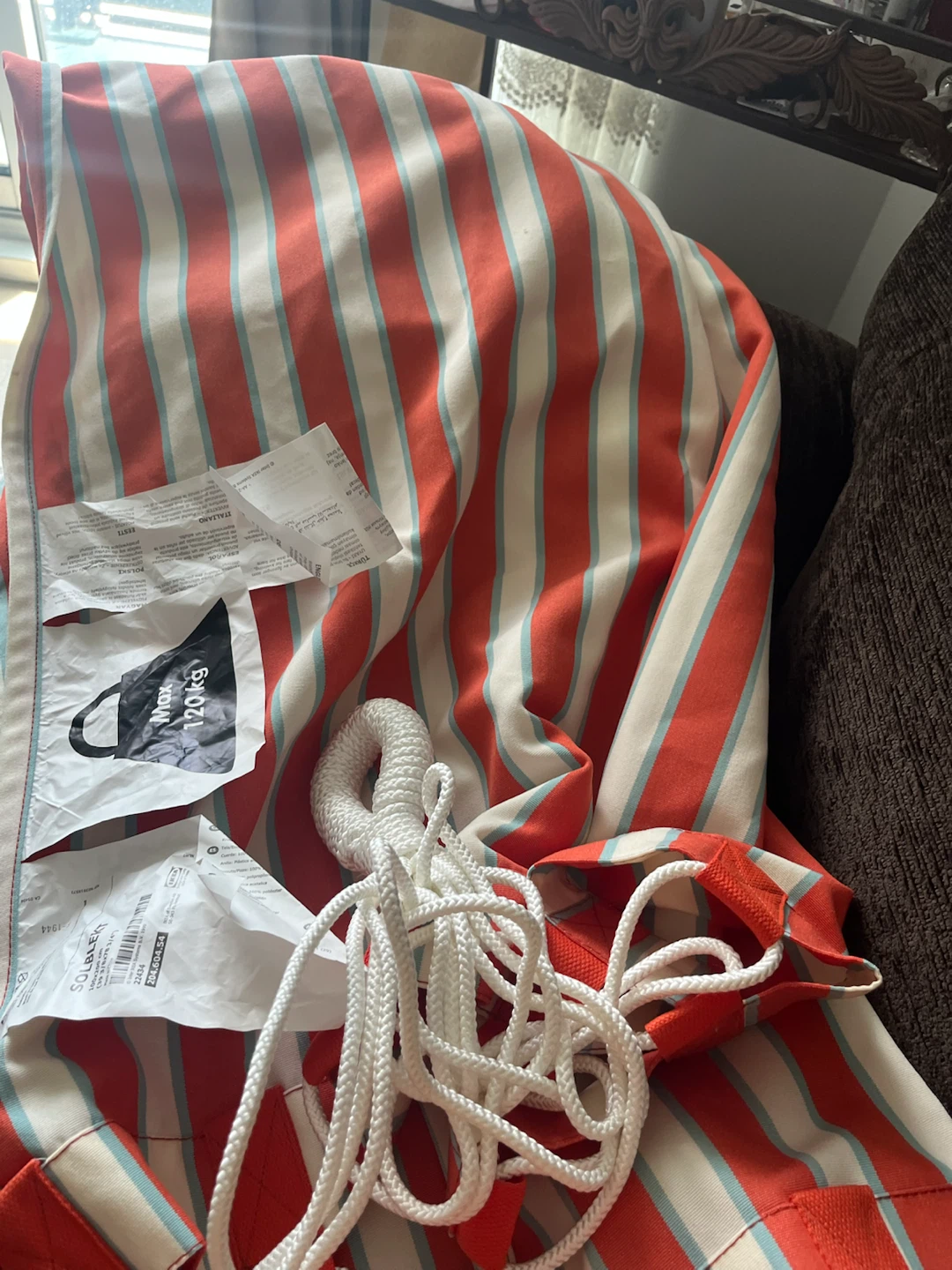 IKEA SOLBLEKT Hammock 100x200cm - photo 3