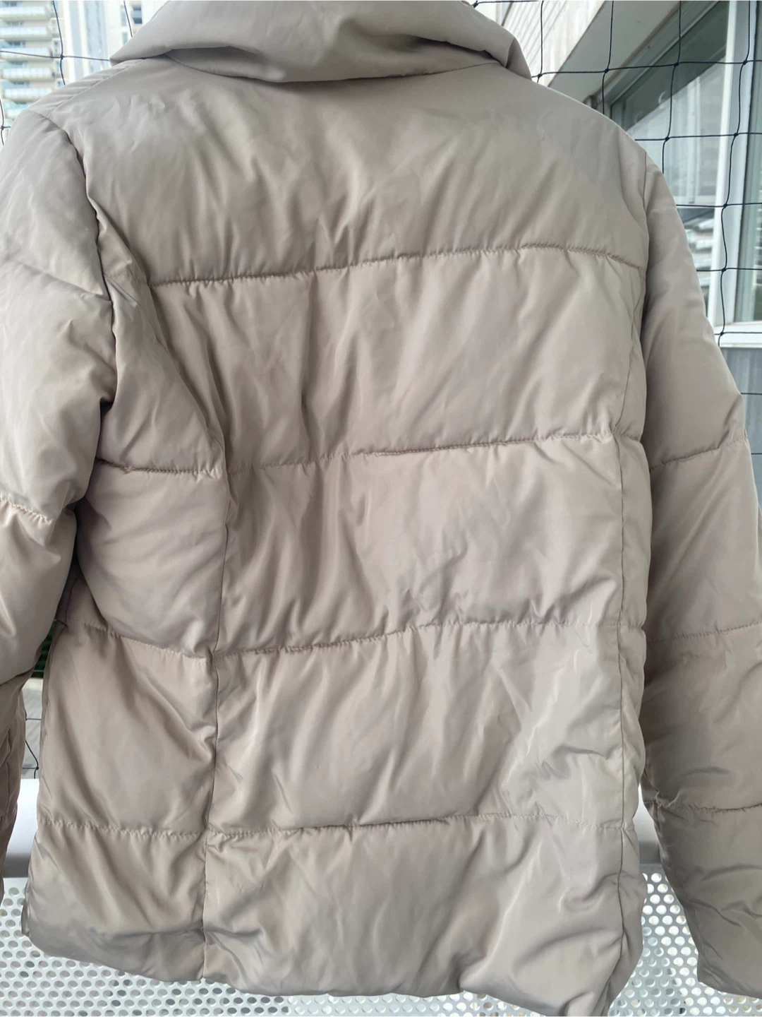 Mavi Puffer Jacket with Shearling Collar - photo 5