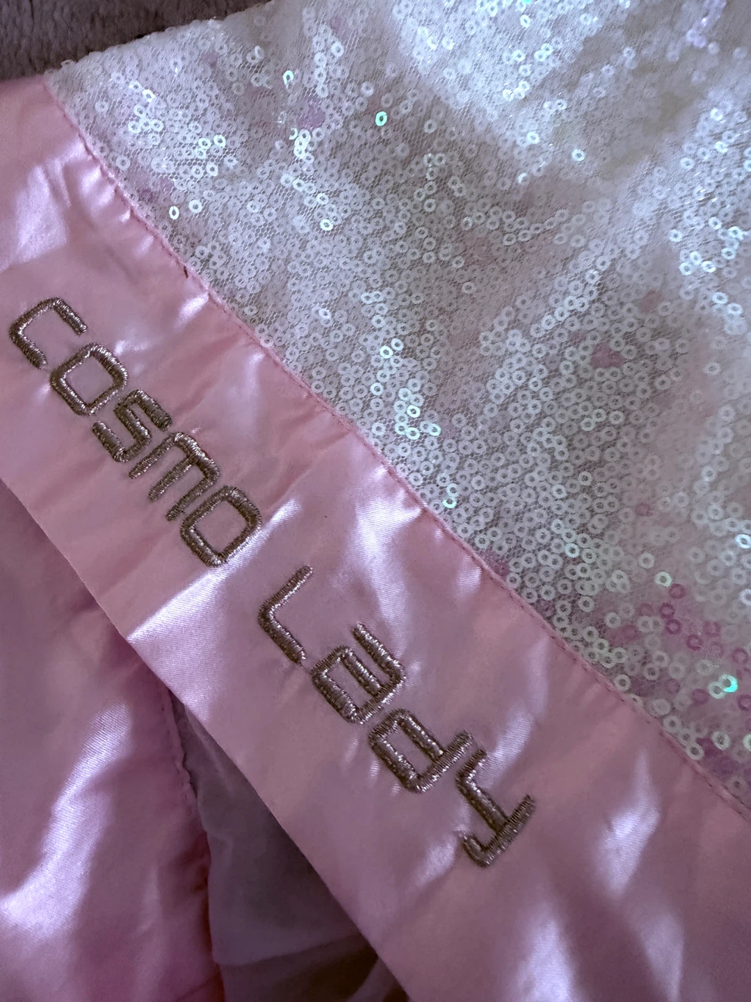 Cosmo Lady White Sequin Robe - photo 2