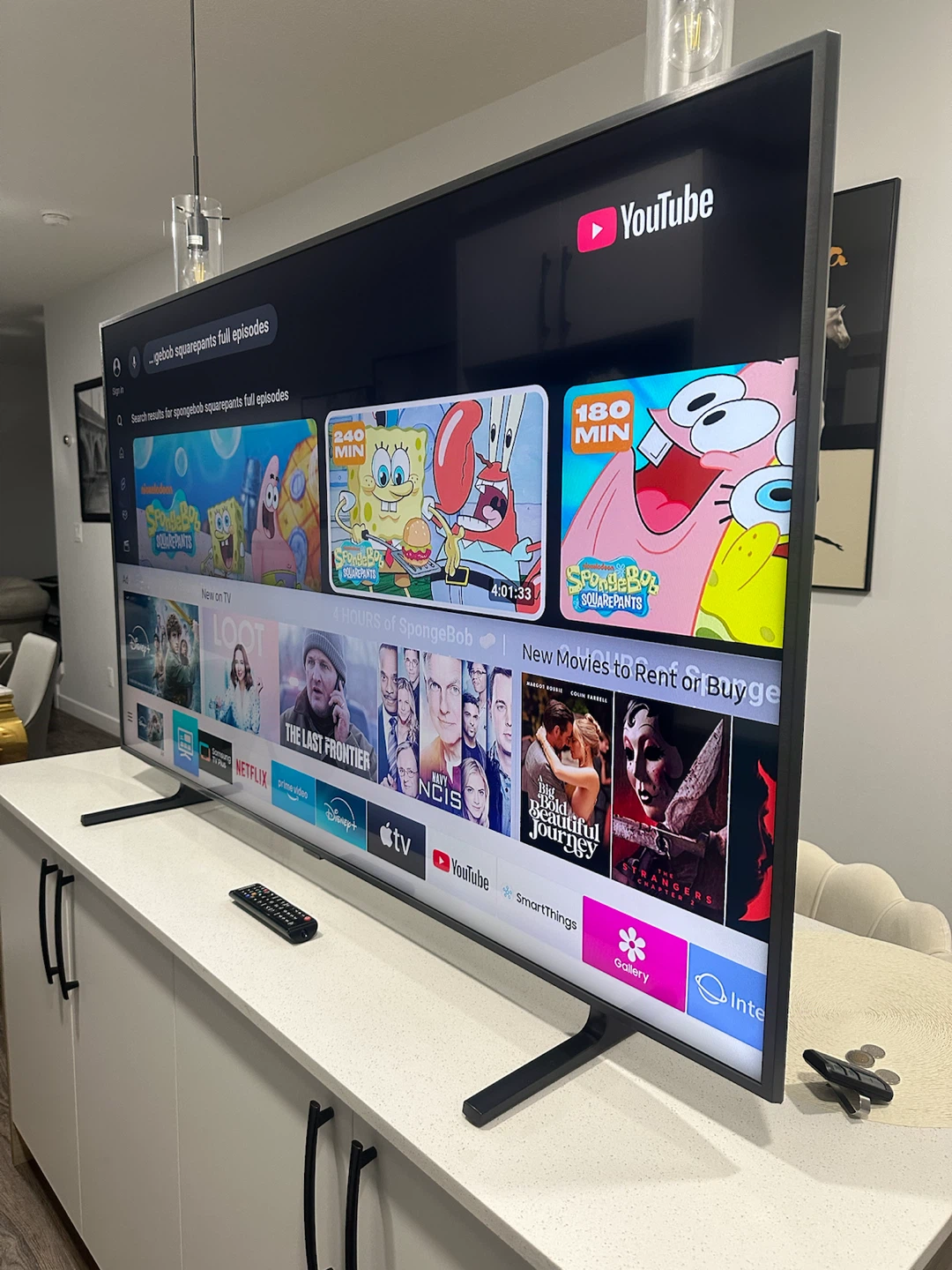 55-Inch Samsung 4K UHD Smart TV – Like New
