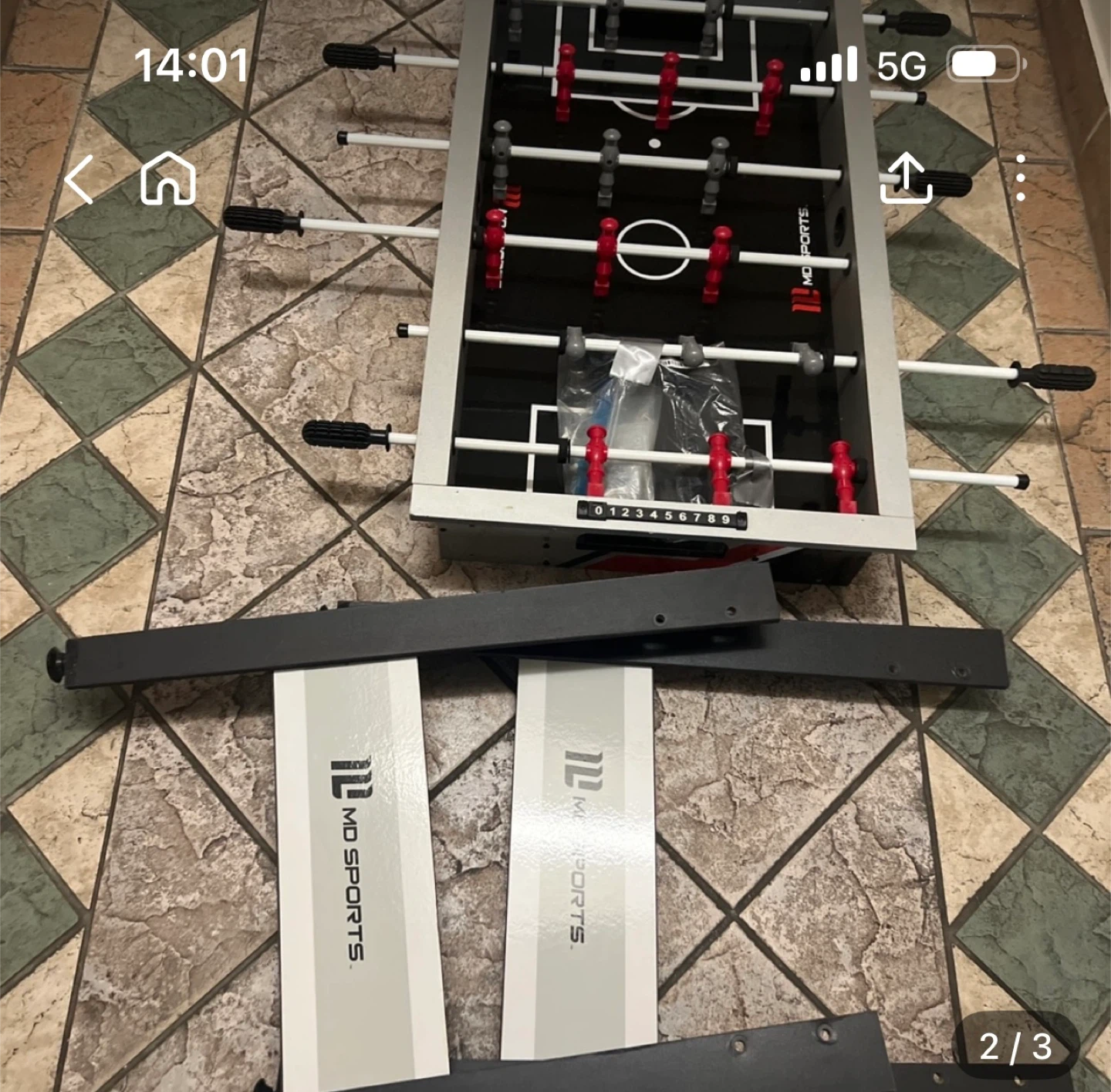 MD Sports Foosball Table - photo 2
