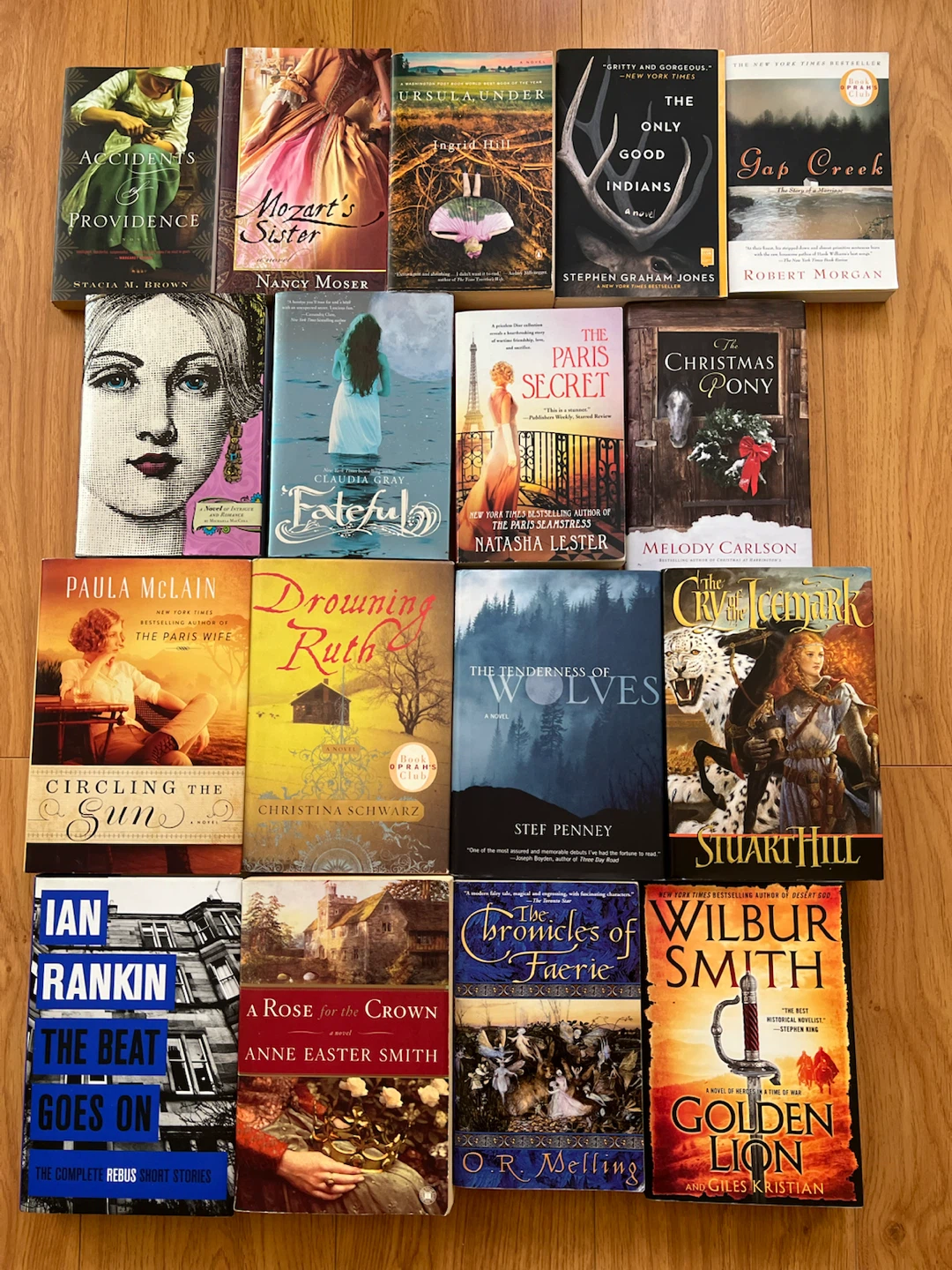 Historical, Romance and Mystery Novels (3 for $10!)